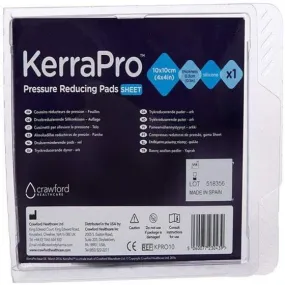 KerraPro Sheet - Pressure Reducing Pad/Sheet 10cm x 10cm x 0.3cm (Aderma Pad Alternative)