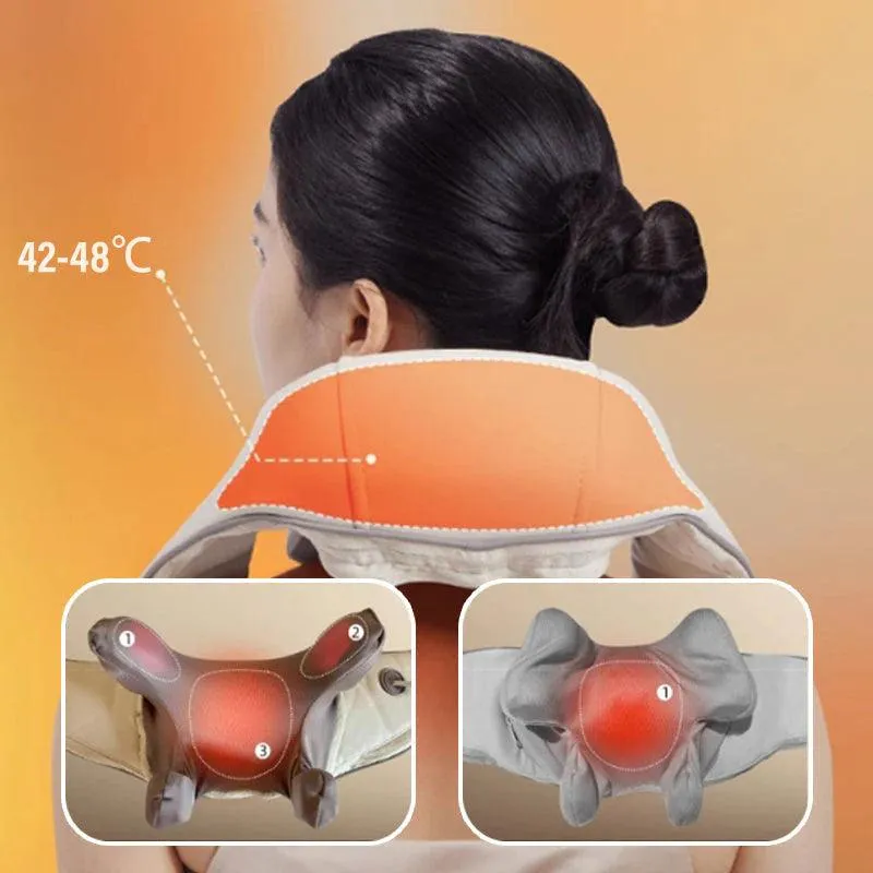 Kneading massager with heating effect | ThermoRelax - v2023b