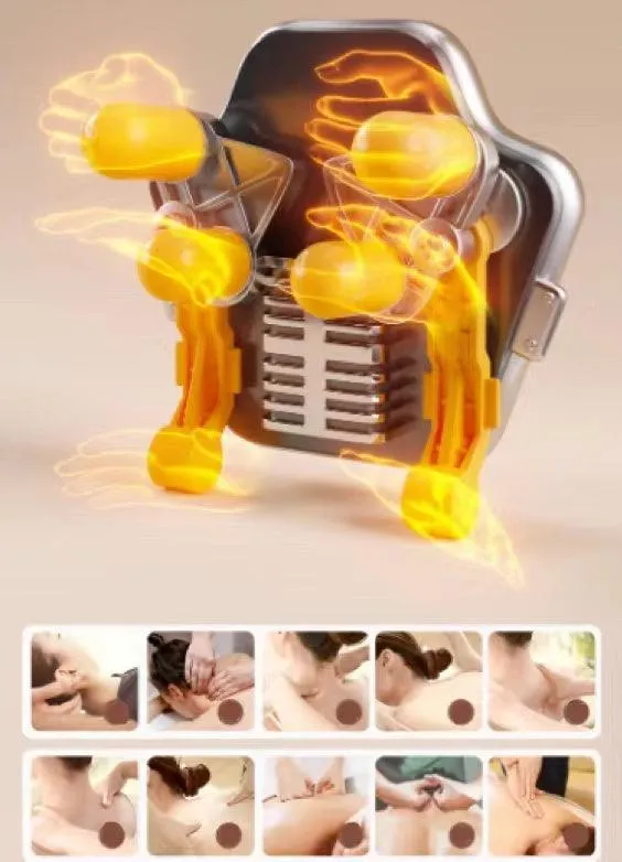 Kneading massager with heating effect | ThermoRelax - v2023b