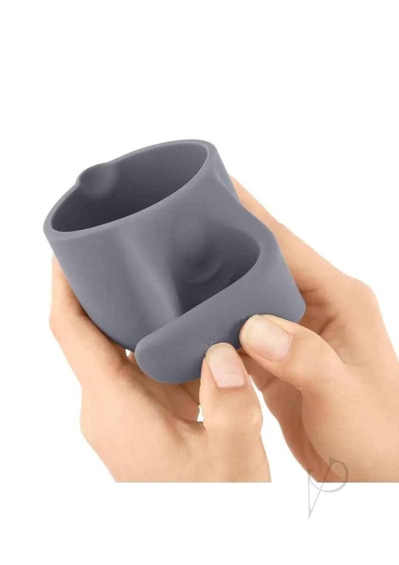 Le Wand Penis Play Attachment Grey