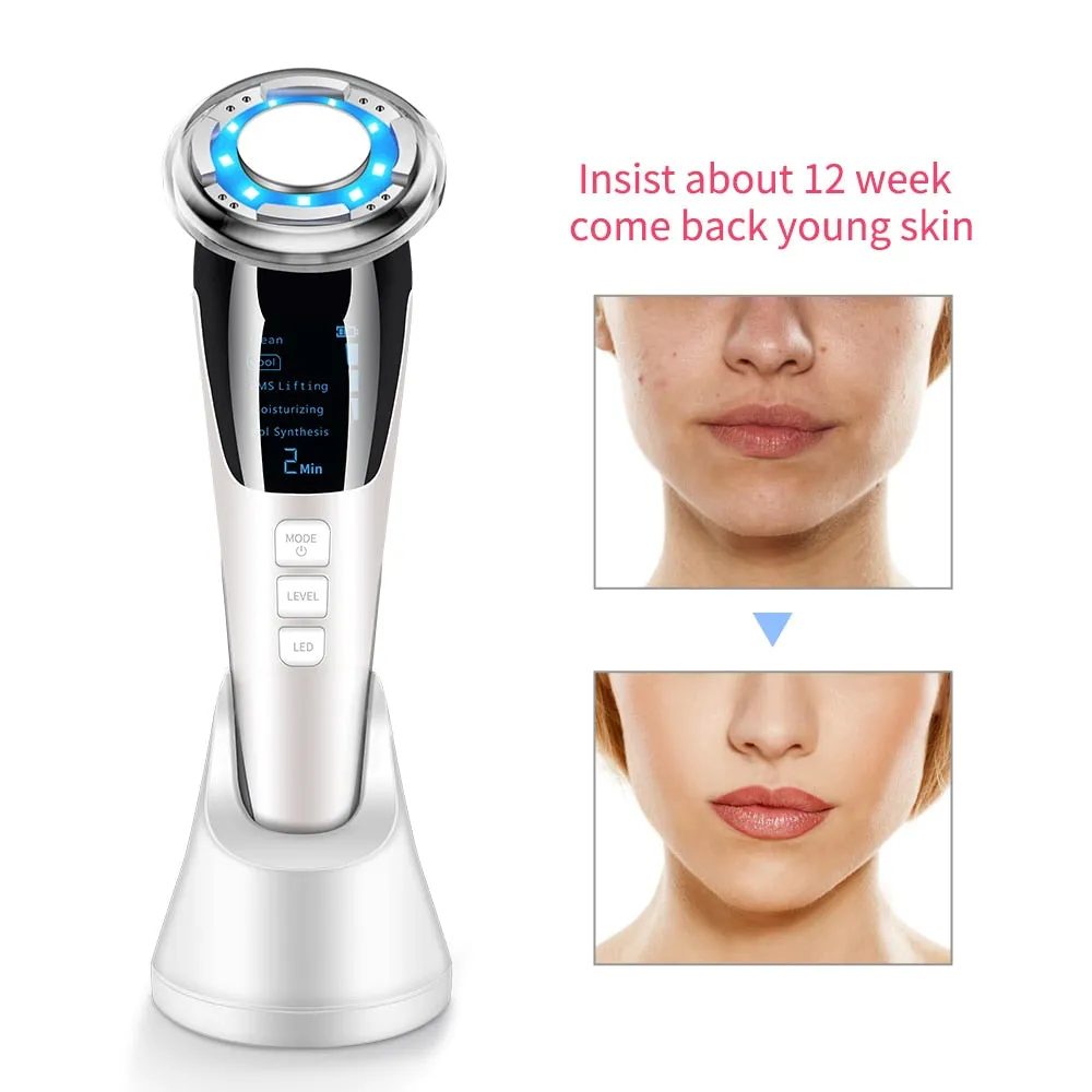 LED Facial Lifting Beauty Vibration