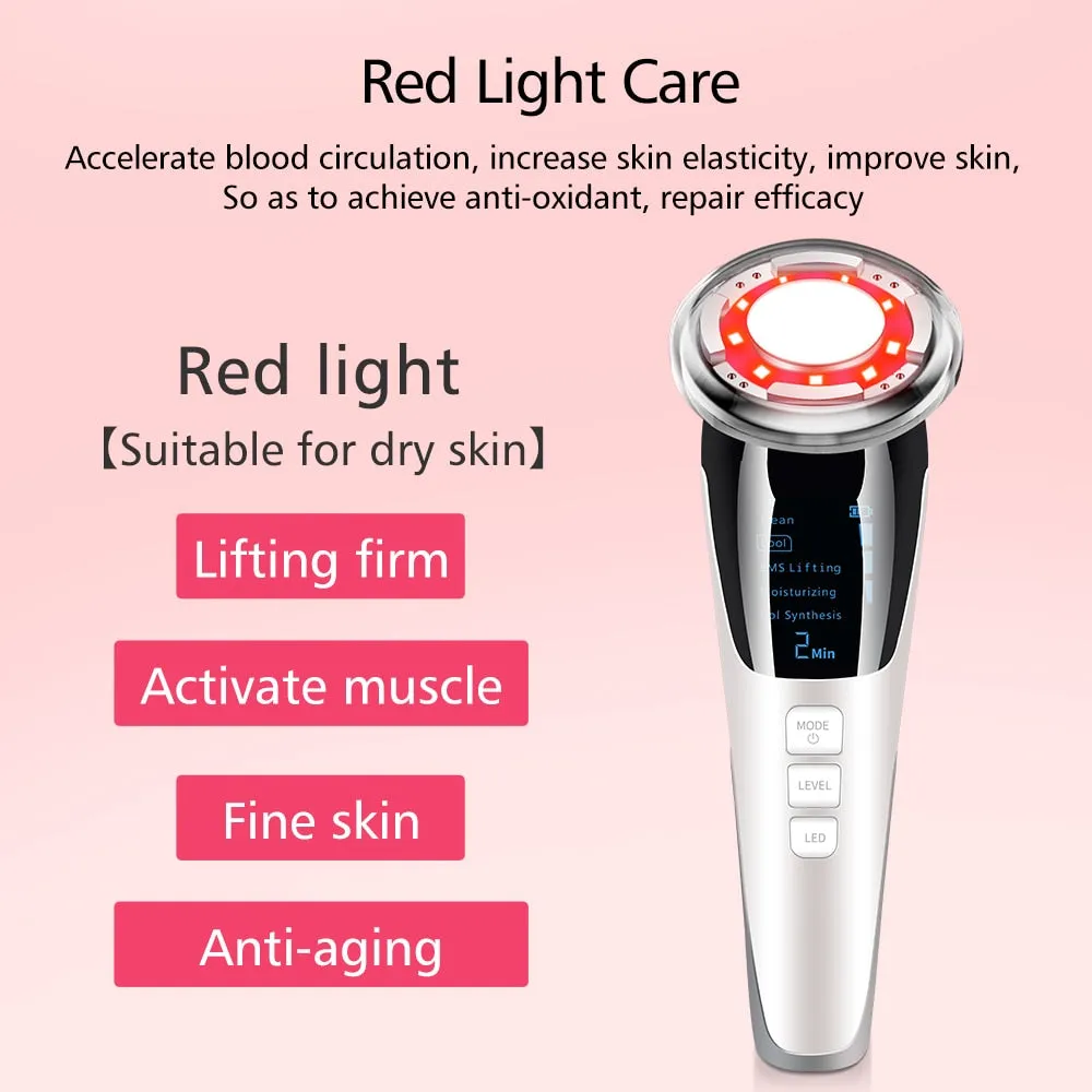 LED Facial Lifting Beauty Vibration