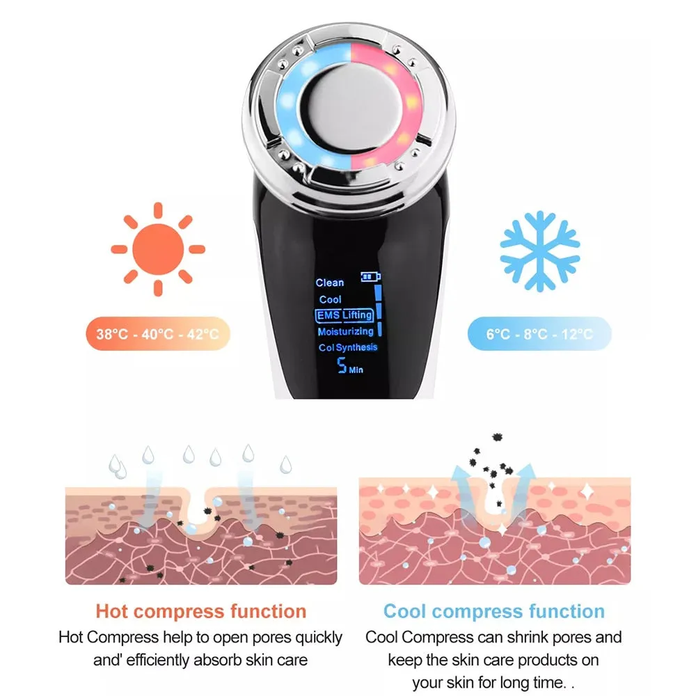 LED Facial Lifting Beauty Vibration