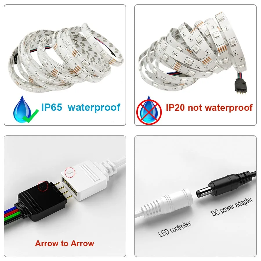 LED LIGHT STRIP With Phone Bluetooth APP For Christmas