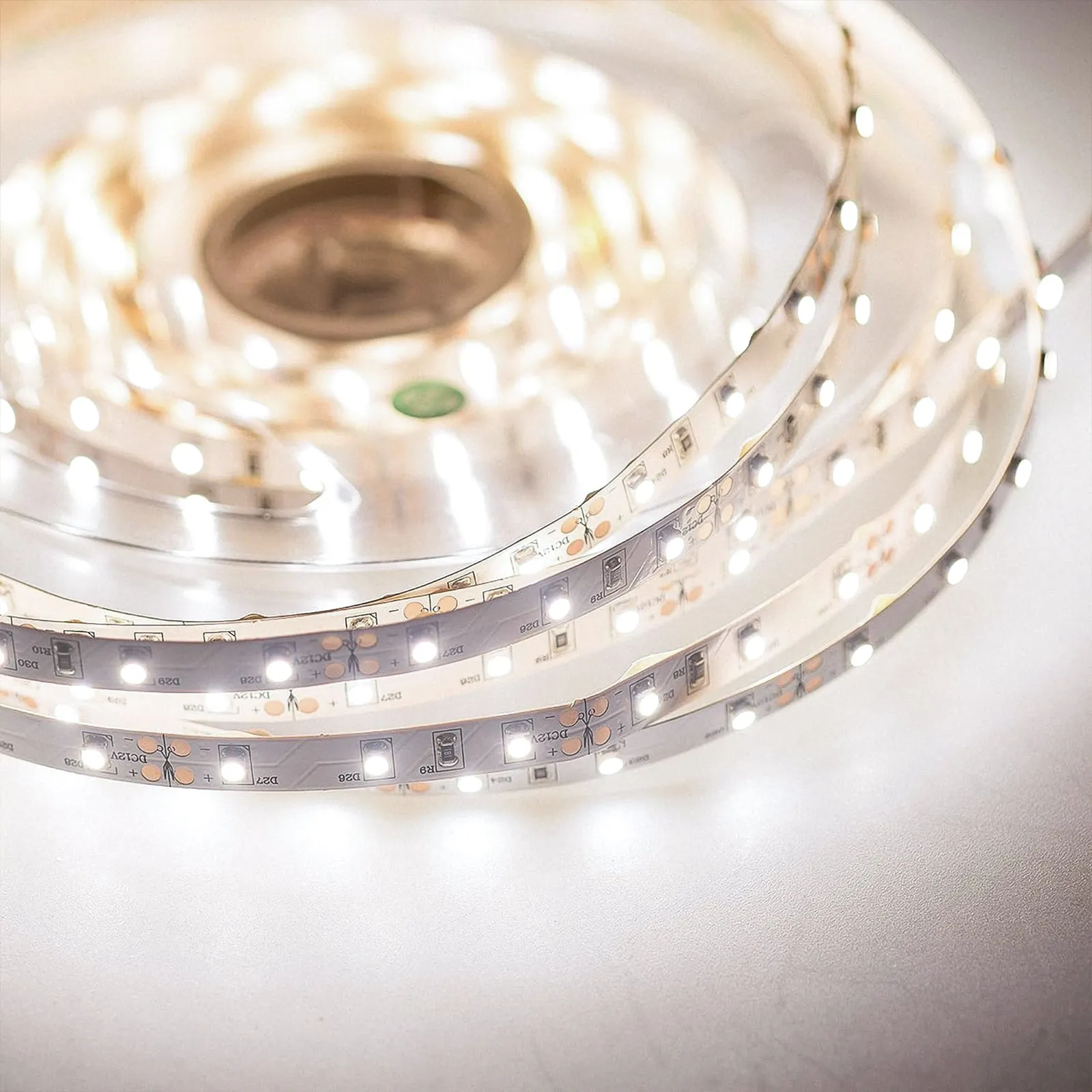 LED Strip 12V 10W IP62 3M 5M 3000K Warmwhite 5000K Coolwhite