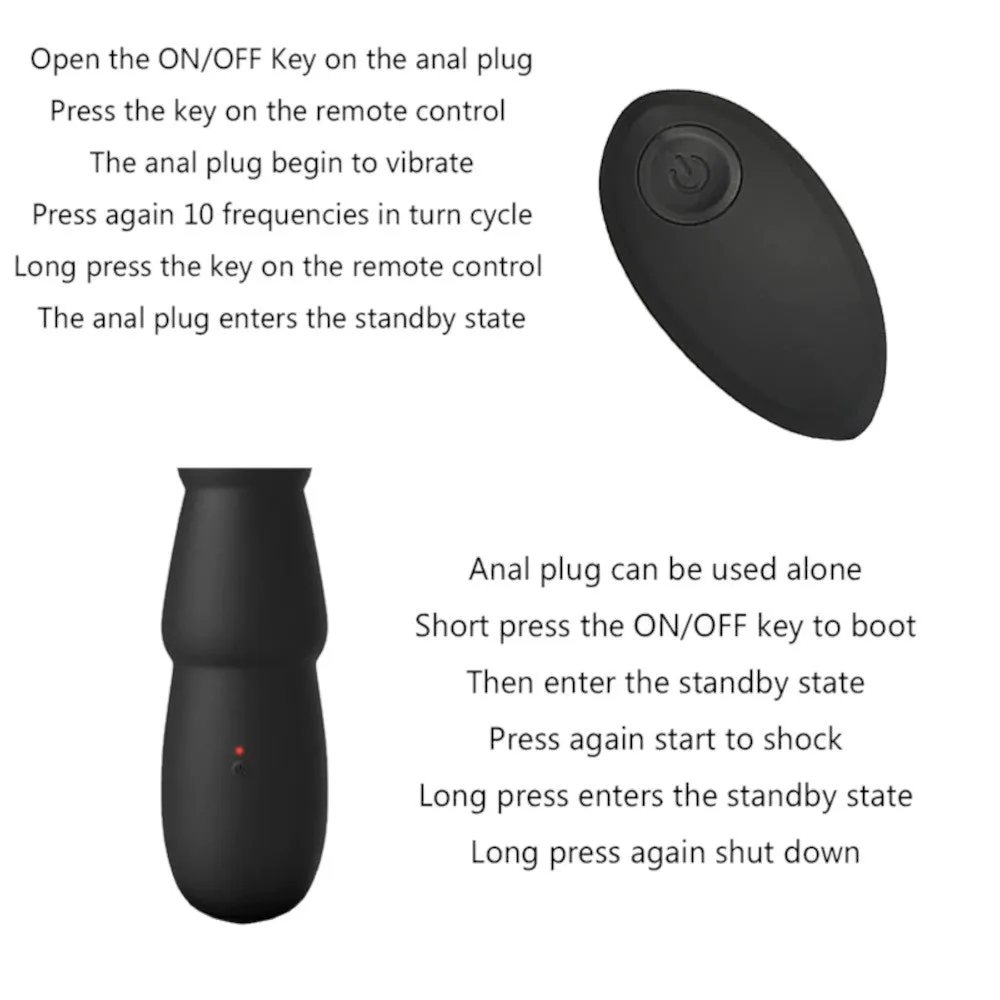 Long Dildo Rocket Anal Vibrator