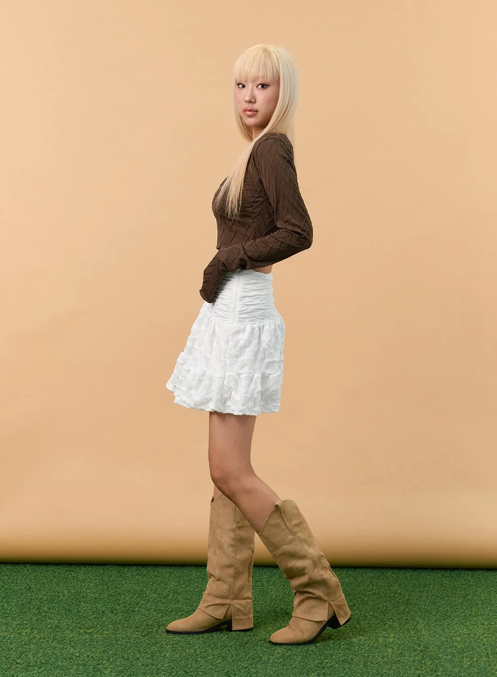 Long Sleeve Cardigan and Cami Set IN301