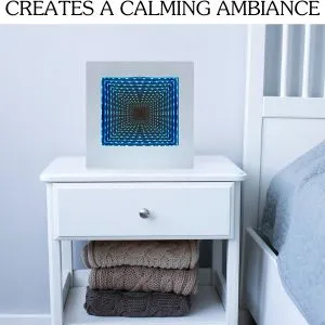 Lumina Colour Changing Square Tunnel Infinity Lamp