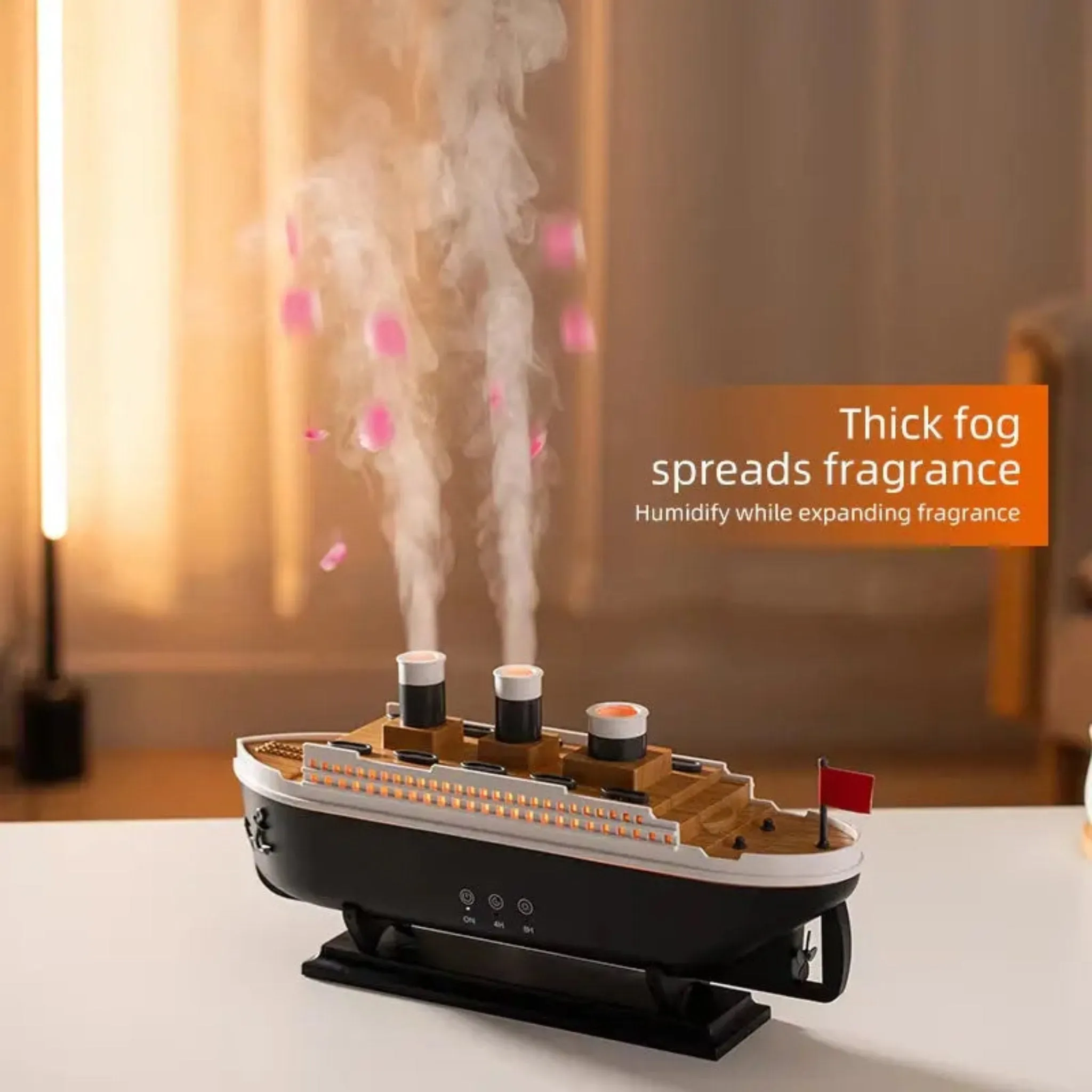 Luxury Aroma Diffuser – 250ml with Remote Control