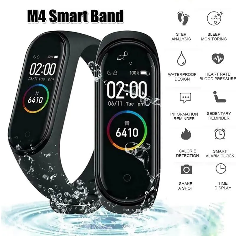 M4™Leading-Edge Fitness & Health Tracker Smart Watch (Android & IOS)