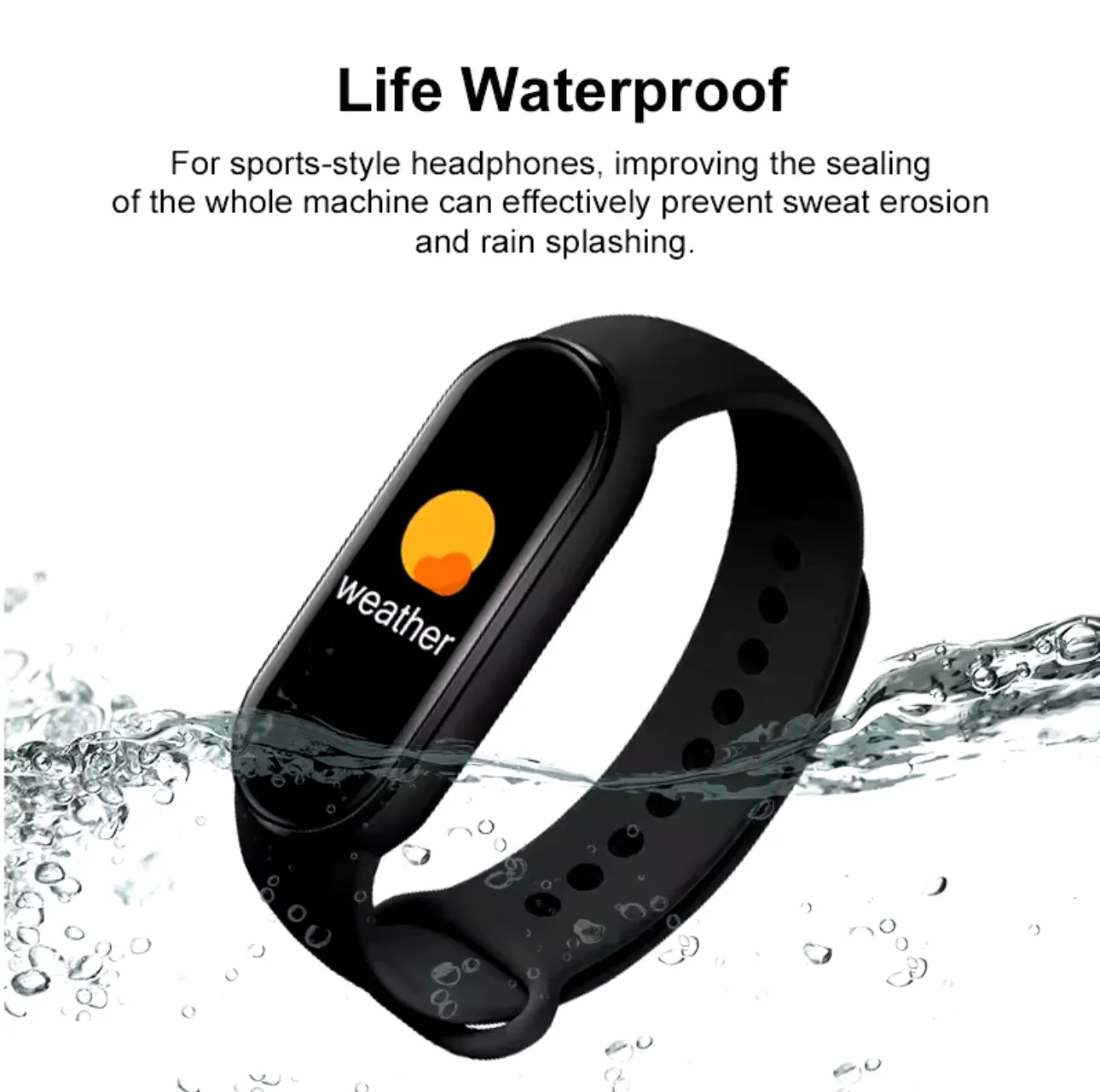 M7 Smart Watch Men Women Fitness Smart Bracelet Sports Band Heart Rate Blood Pressure Monitor Waterproof Multi-function Watches