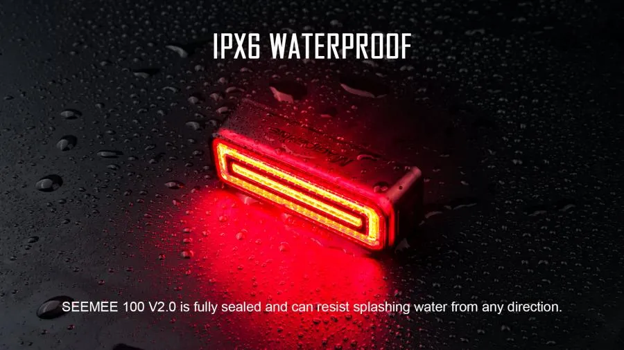 Magicshine SEEMEE 100 V2.0 Smart Rear Light - 100 Lumens