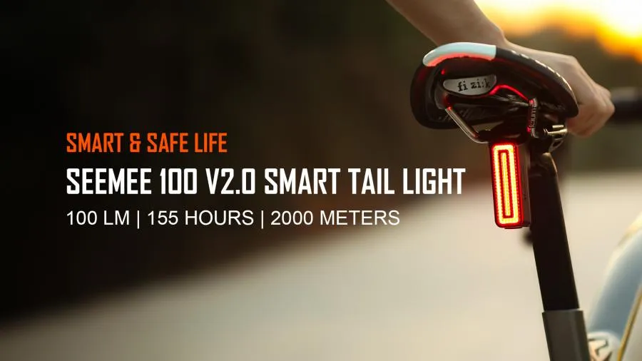 Magicshine SEEMEE 100 V2.0 Smart Rear Light - 100 Lumens