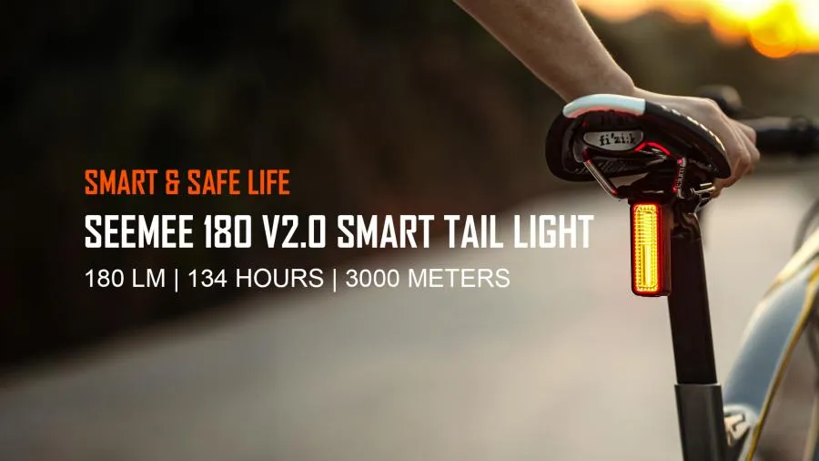 Magicshine SEEMEE 180 V2.0 Smart Rear Light - 180 Lumens