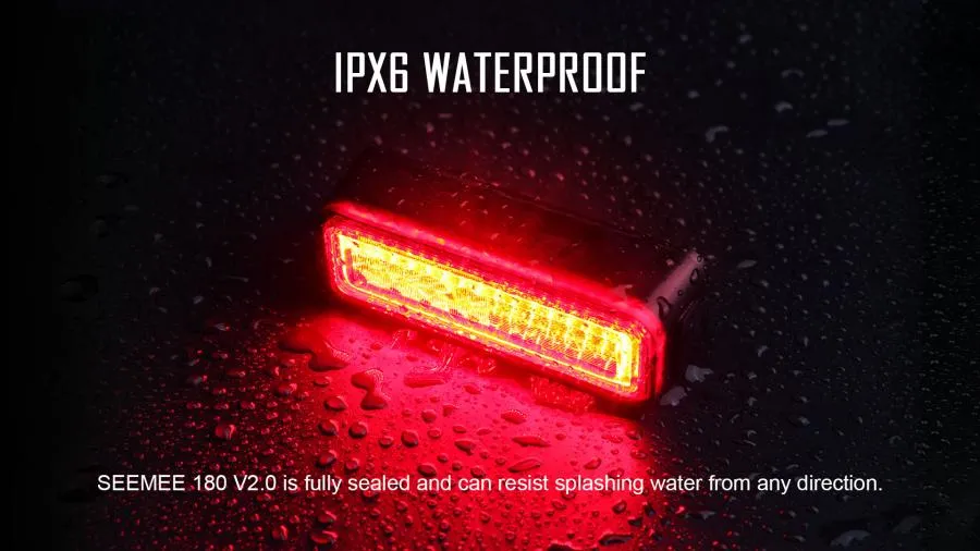 Magicshine SEEMEE 180 V2.0 Smart Rear Light - 180 Lumens