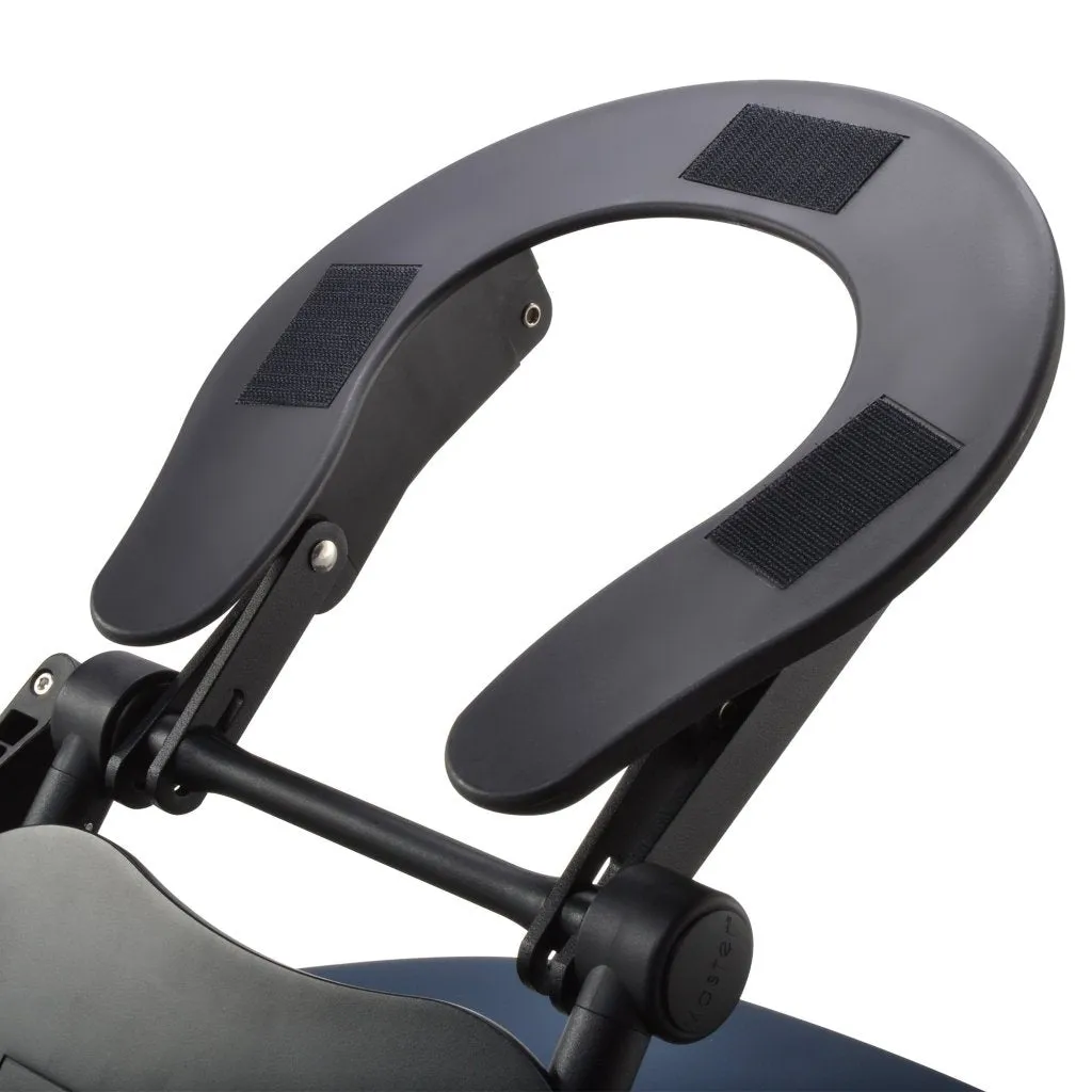 Master Massage® Rio Portable Massage Chair Light weight Strong Deluxe Adjustable Storable with Luggage Style Carrying Case, Royal Blue