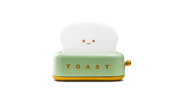 Mini Night Lights Toaster Lamp For Kids