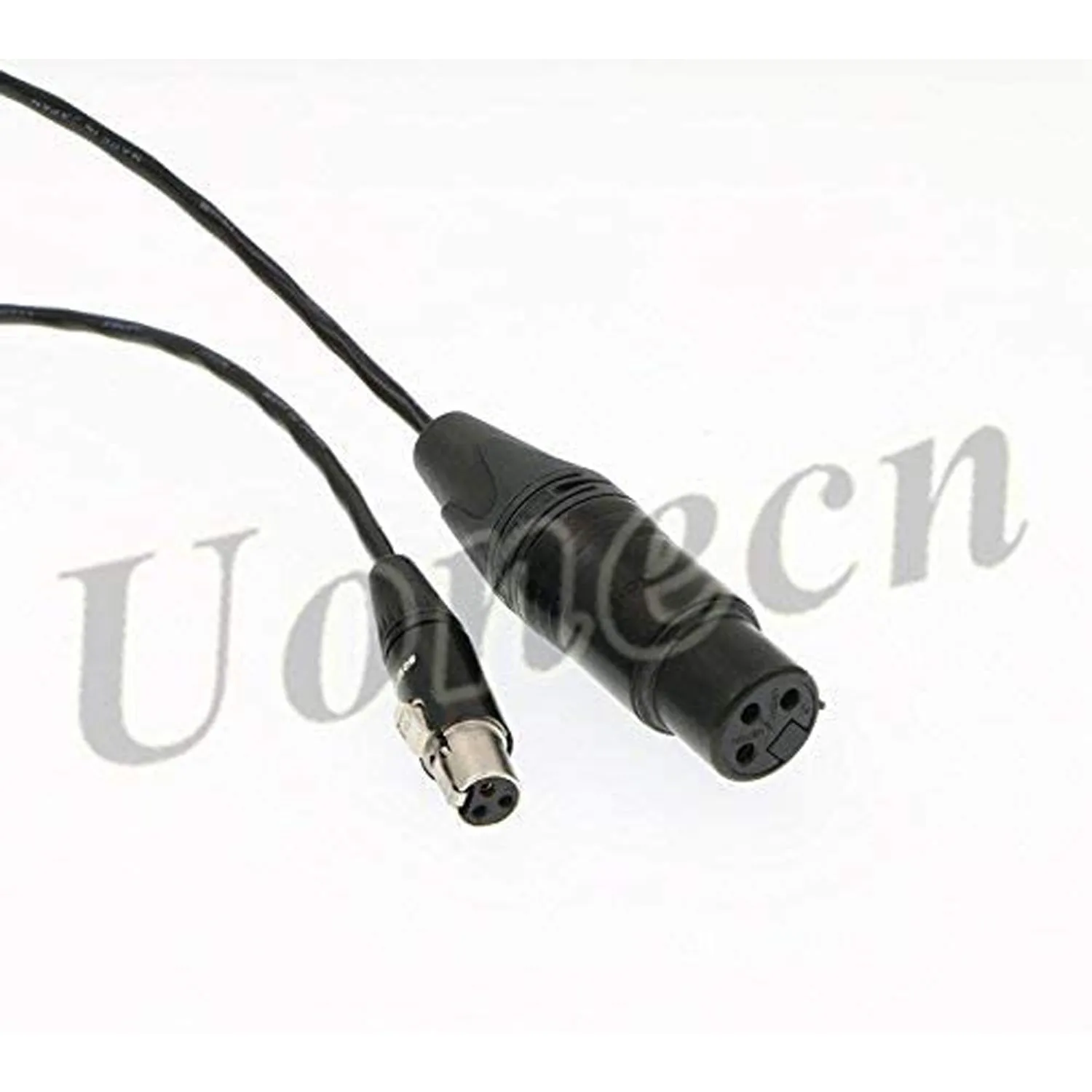 Mini XLR 3 Pin Female to 3 Pin Female Plug XL2 TA3-F Audio Cable Adapter Camera Video Assist for SD 442 Devices 688/788 20''