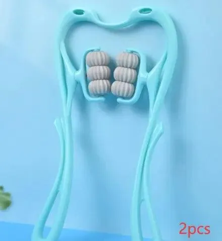 Multifunctional Massager Six-wheel Neck Relieve Roller Massage Tool