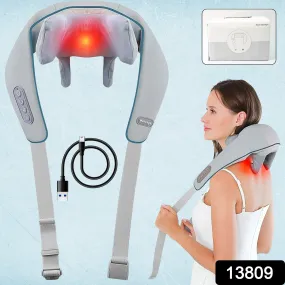 Neck & Shoulder Massager with Heat Rechargeable (1 Pc)