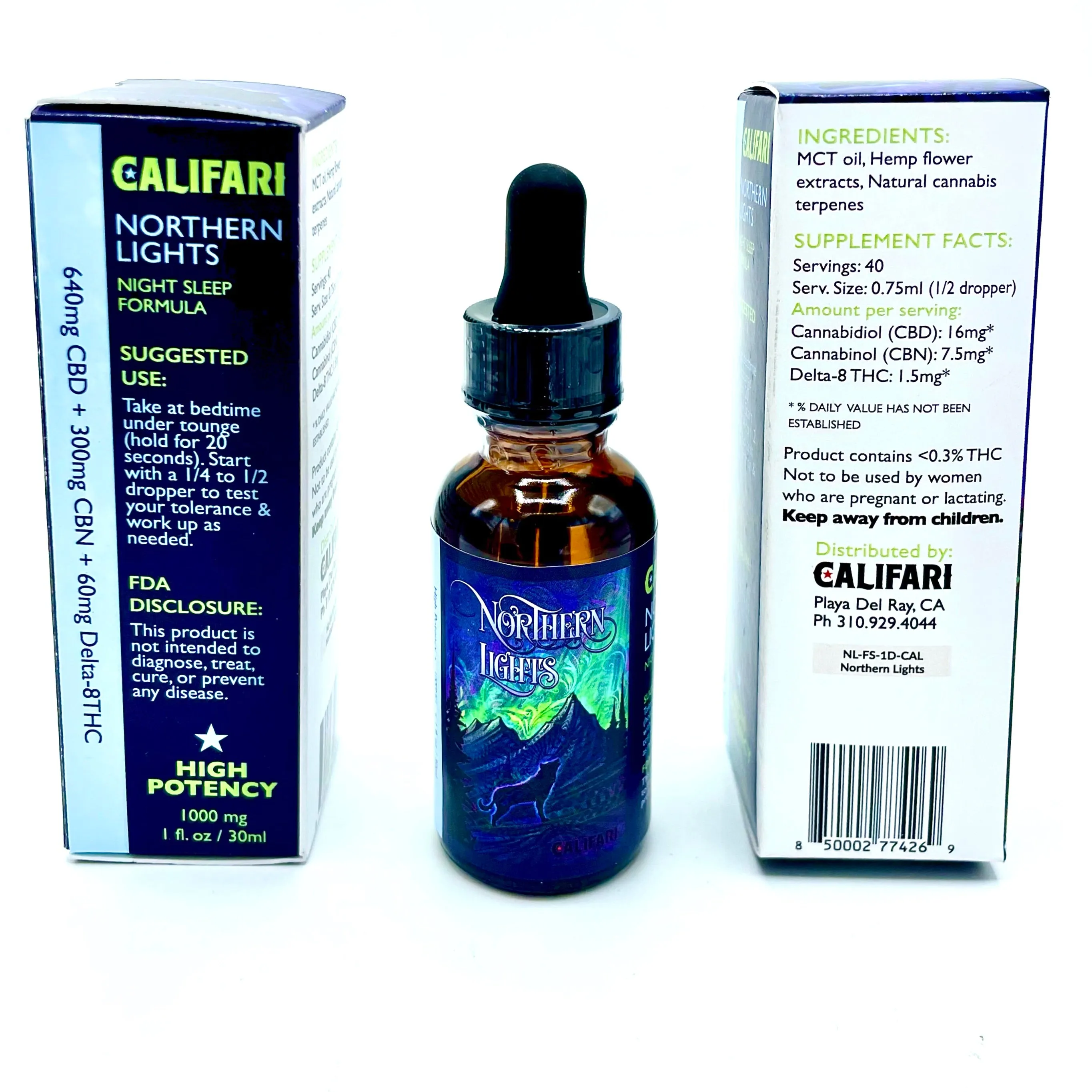 Northern Lights Night Sleep Formula