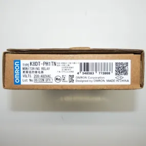 Omron 3-Phase Industrial Automation Relay K8DT-PH1TN