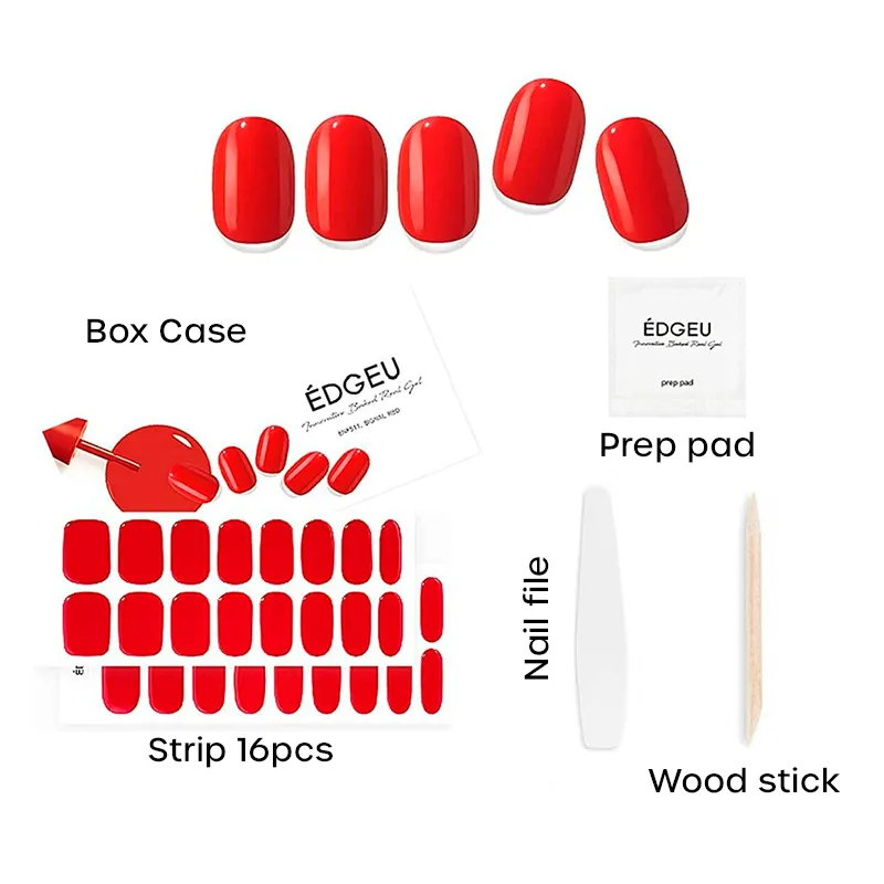 Perfect Gel Nail Wraps | 7 tonos (No se requiere LED)