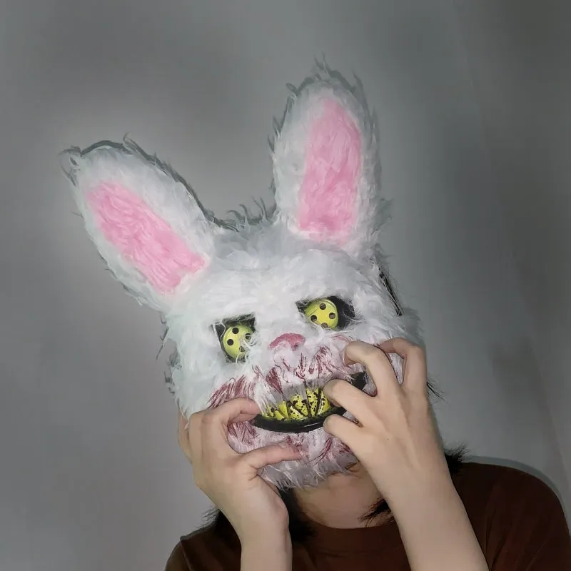 plush bunny mask  KF83691