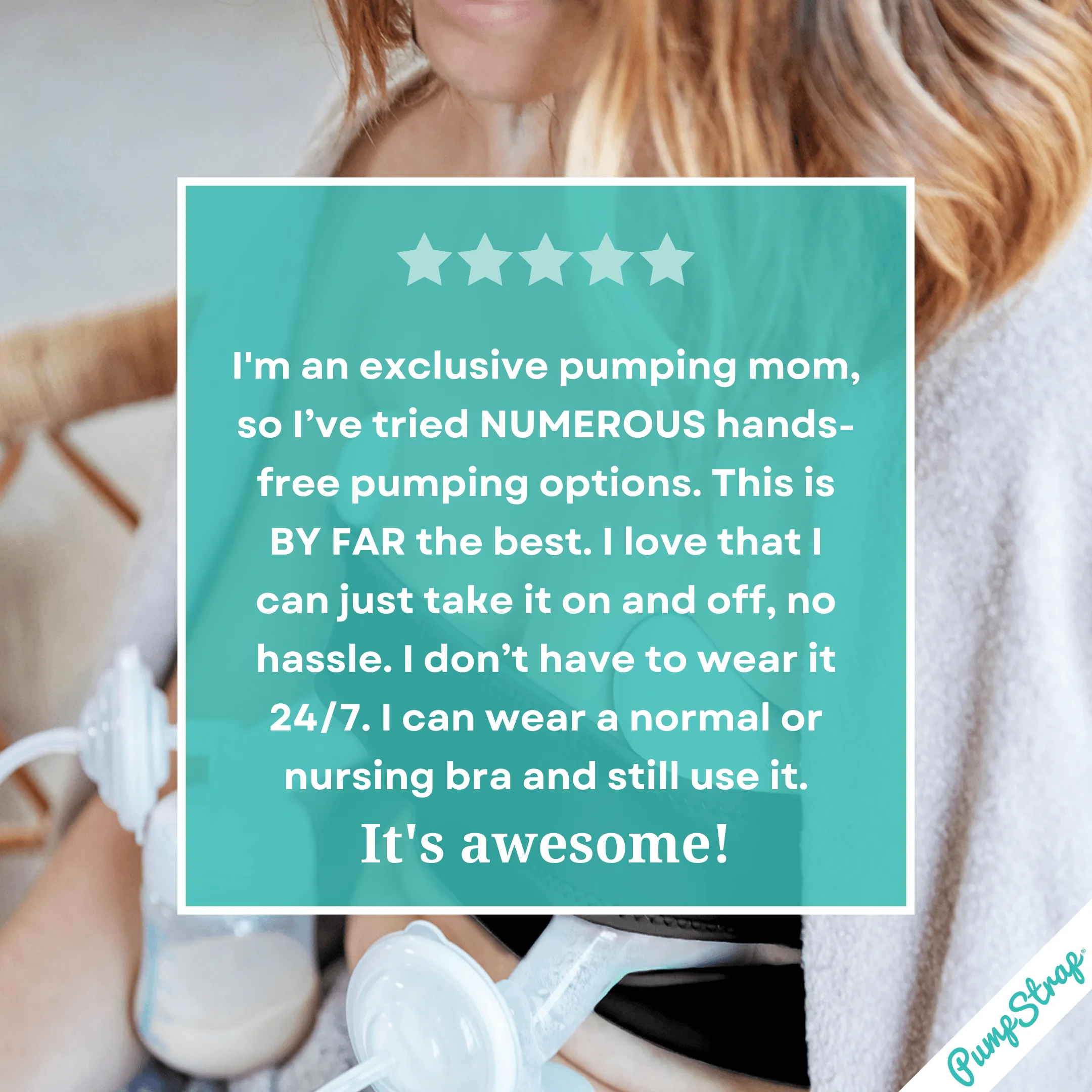 Pump Strap Hands-Free Pumping Bra PROMO