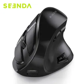 Rechargeable Bluetooth Vertical Mouse for Computer & Laptop