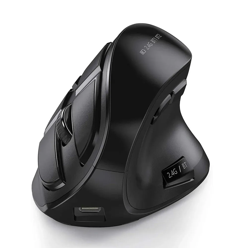 Rechargeable Bluetooth Vertical Mouse for Computer & Laptop