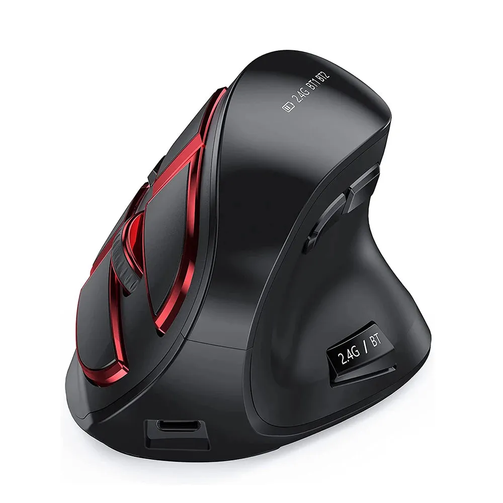 Rechargeable Bluetooth Vertical Mouse for Computer & Laptop
