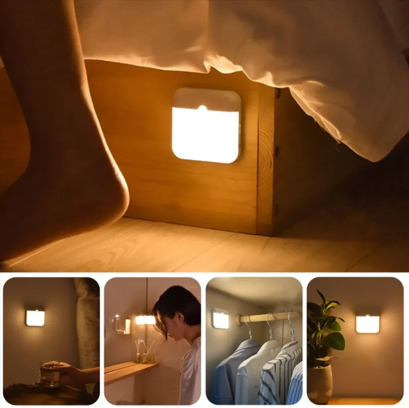 Rechargeable Motion Sensor Multi-Functional Led Night Light Bl-364