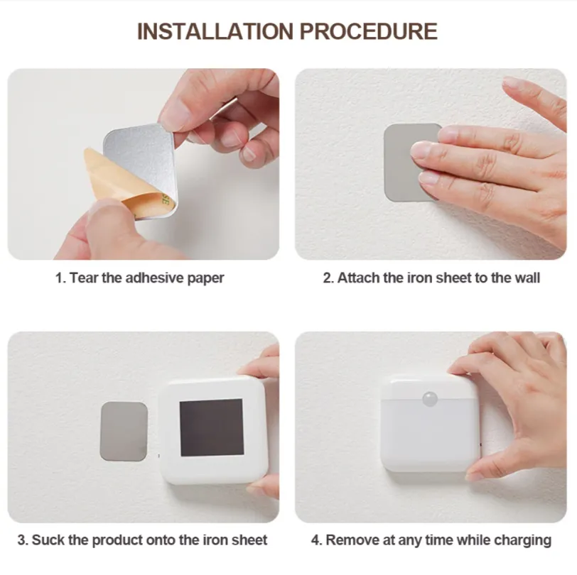 Rechargeable Motion Sensor Multi-Functional Led Night Light Bl-364