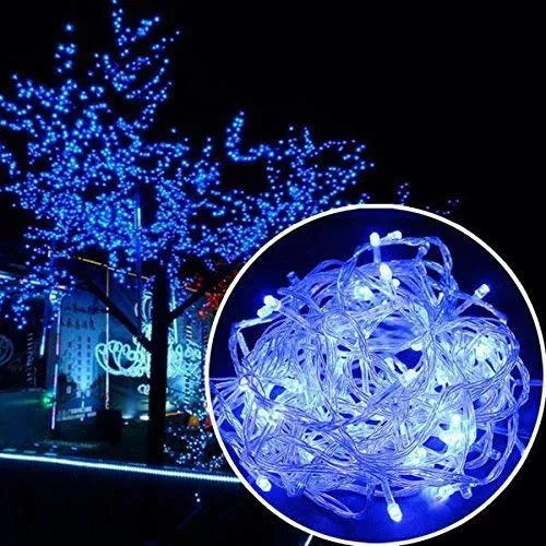 RIFLECTION Led String Blue Decoration Lights 18 Metre Long.Decorative LowPriced LED String Still Diwali Lights for Decoration.Lights for Diwali/Festival/Wedding/Gifting/Xmas/Christmas/New Year,