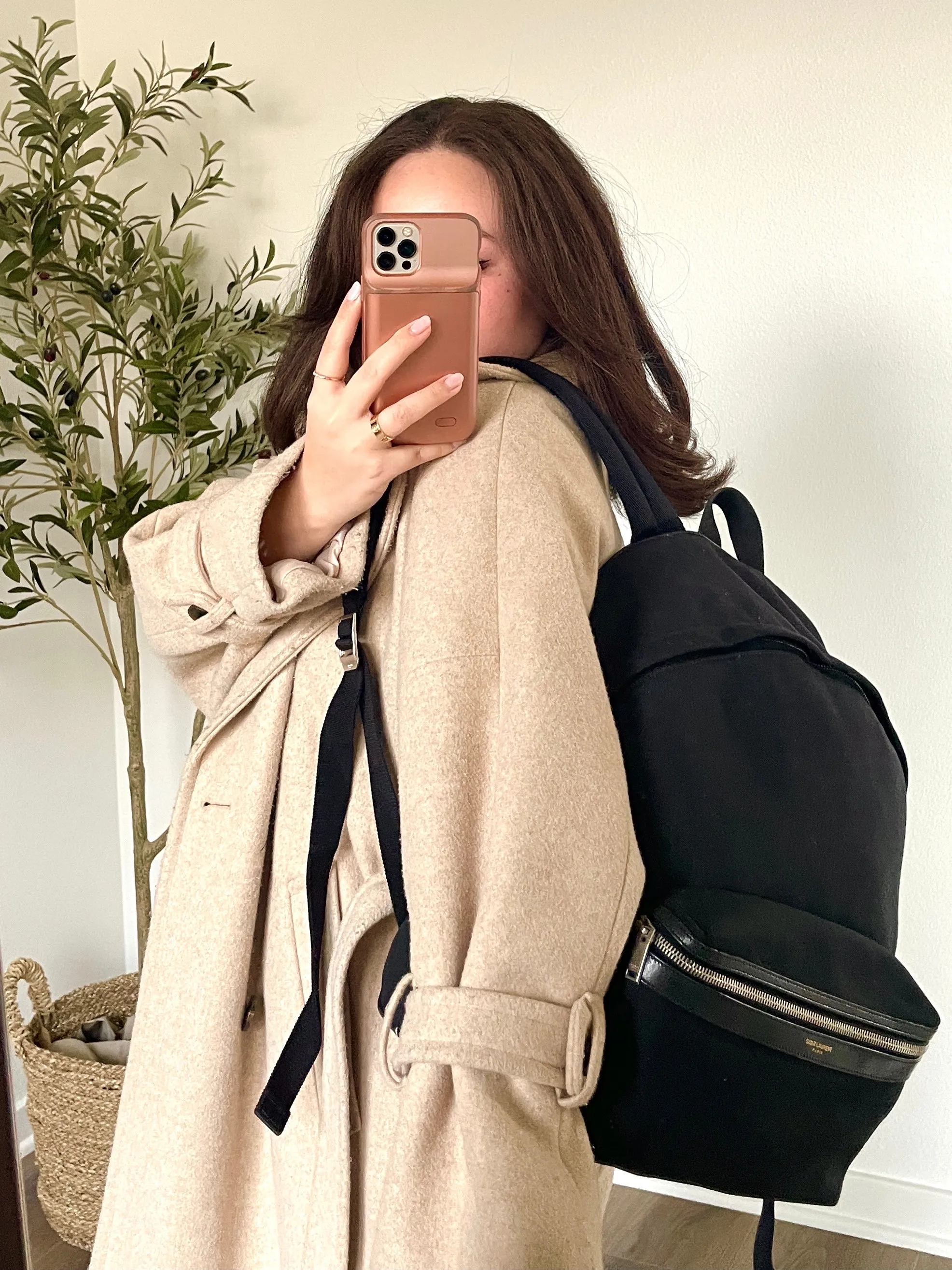 Saint Laurent City Backpack