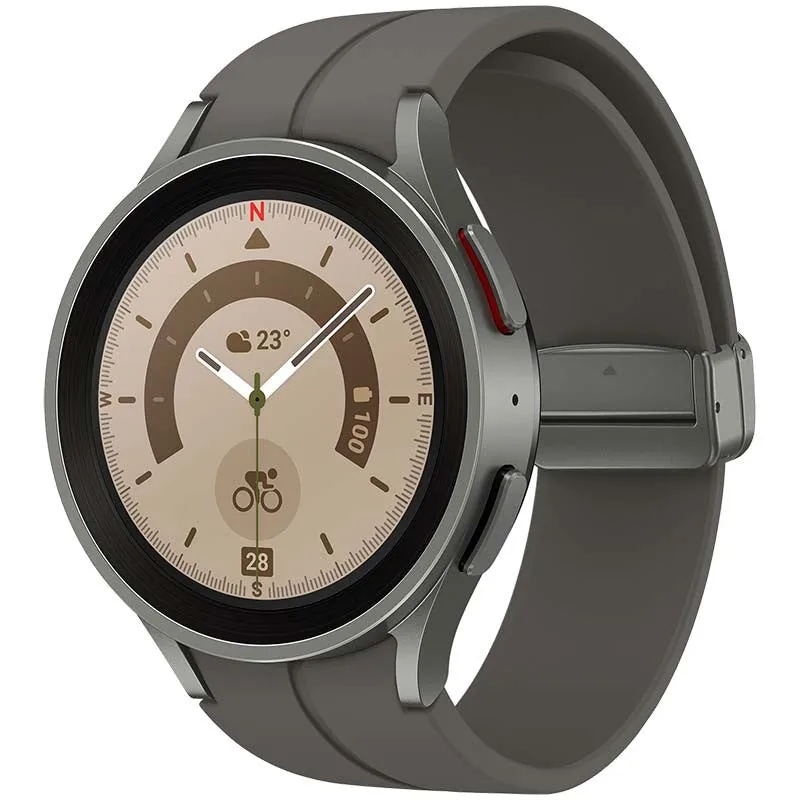 Samsung Galaxy Watch 5 Pro (45mm, Grey Titanium, Special Import)