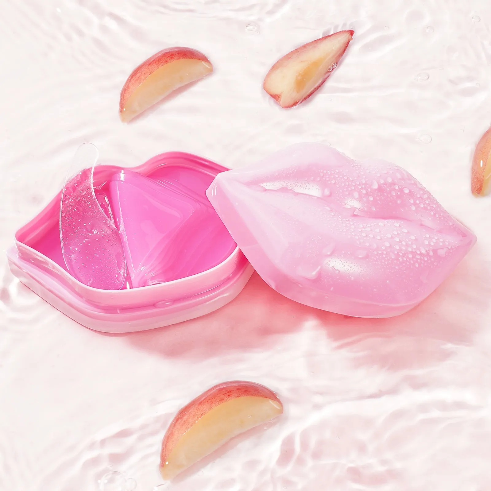 Sefudun Night Sleeping Lip Mask 20Pcs, Collagen Lip Patches, Moisturizing Lip Sleep Mask