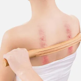 Set of 4 Natural Wood Gua Sha Scraping Sticks