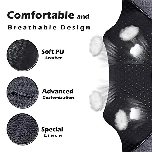 Shiatsu Electric Massager with Heat, Kneading Massage Pillow for Neck, Back, Shoulder, Muscle Pain Relief, Get Well Soon Presents - Christmas Gifts