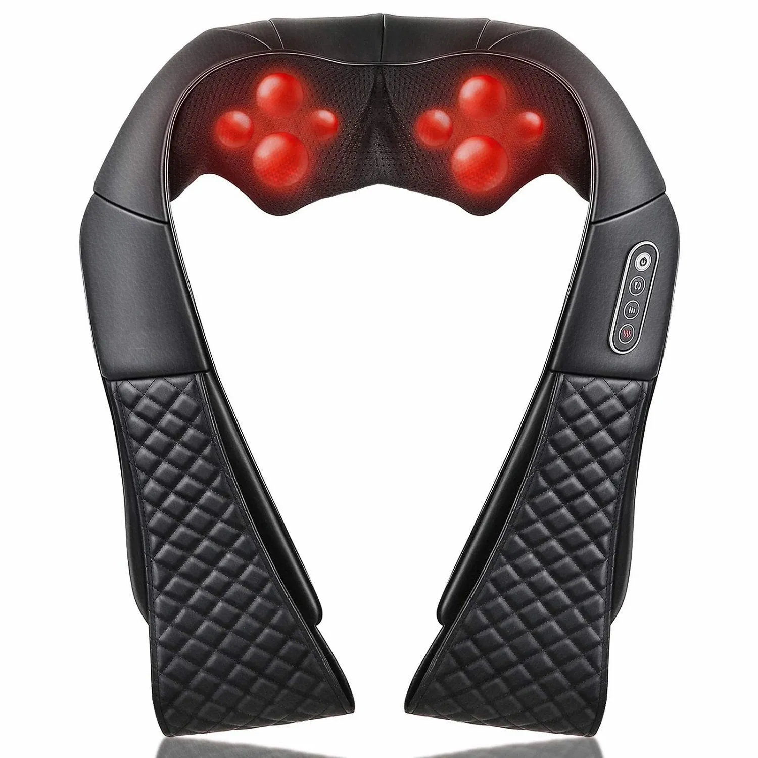 Shiatsu Neck and Back Massager with Heat Electric Shoulder Massagers