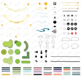 Site Analysis Symbols