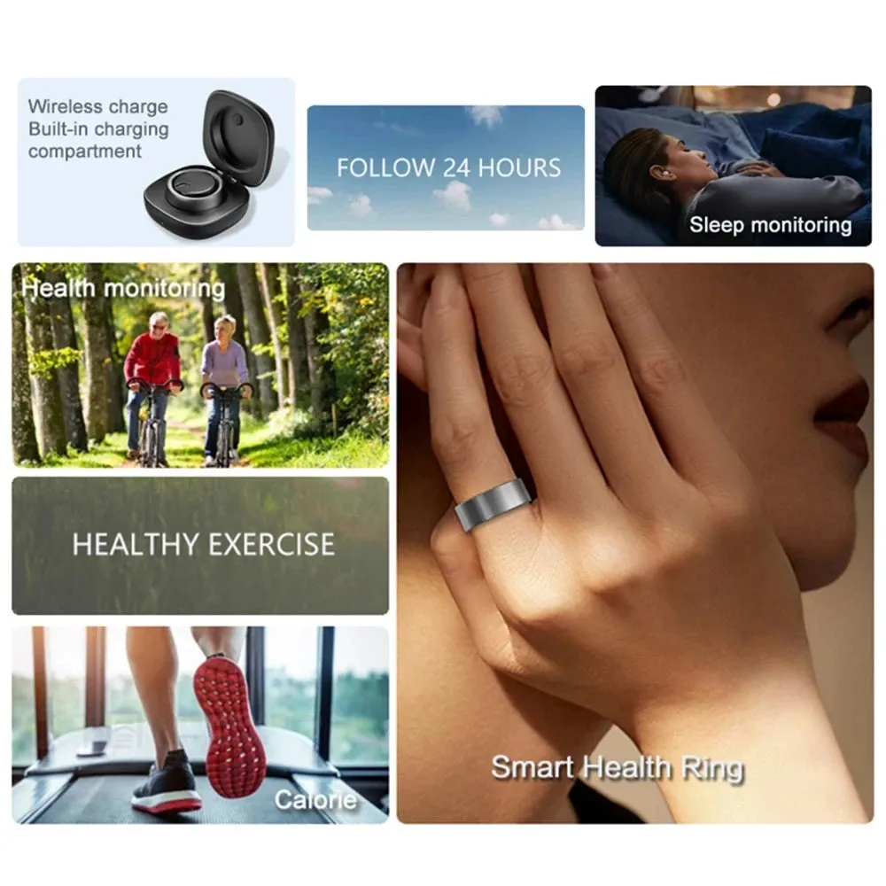 Smart Activity Ring, Heart Rate Monitor