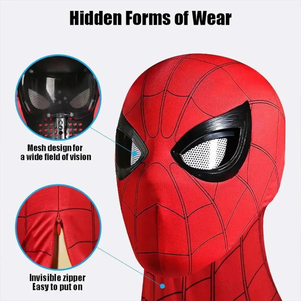 Spiderman Mask with Moveable  Eyes