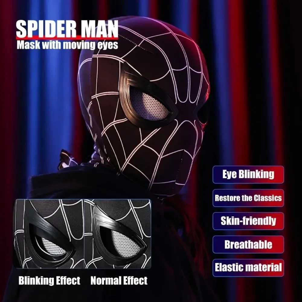 Spiderman Mask with Moveable  Eyes