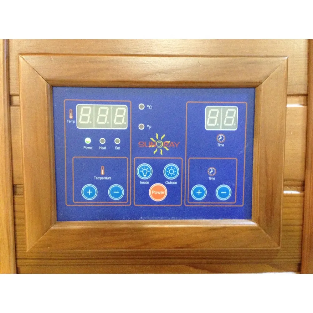 SunRay Bristol Bay 4-Person Cedar Infrared Sauna - HL400KC