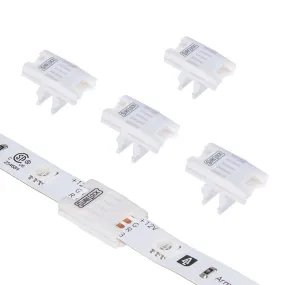 SureLock 4 Pin RGB LED Strip Light Tape to Tape Splice Connectors