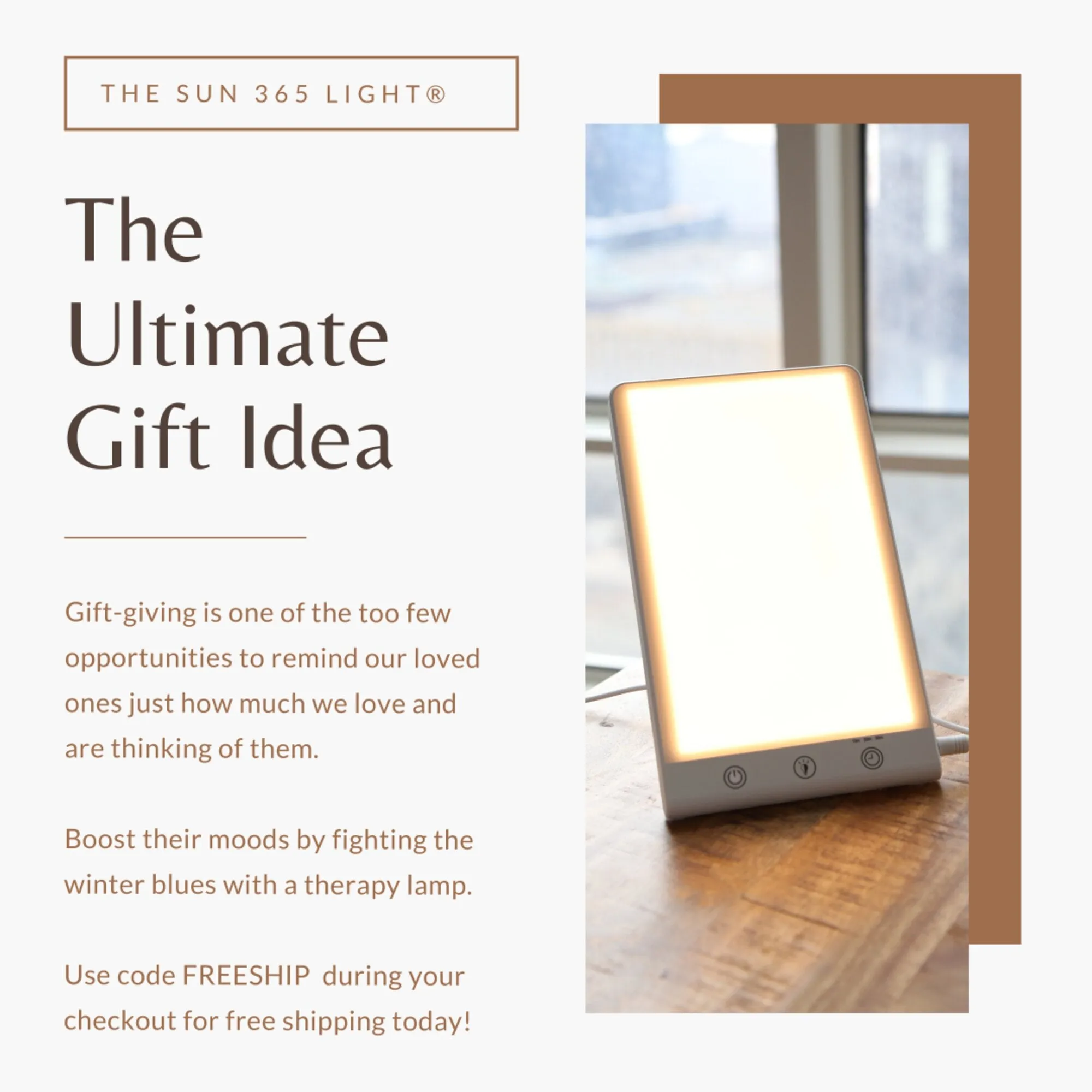 The Sun 365 Light Therapy Lamp