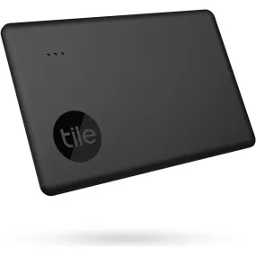 Tile Slim (2022) - Bluetooth Tracker for Wallets & Devices | Compatible with Alexa, Google Home, iOS & Android - Black