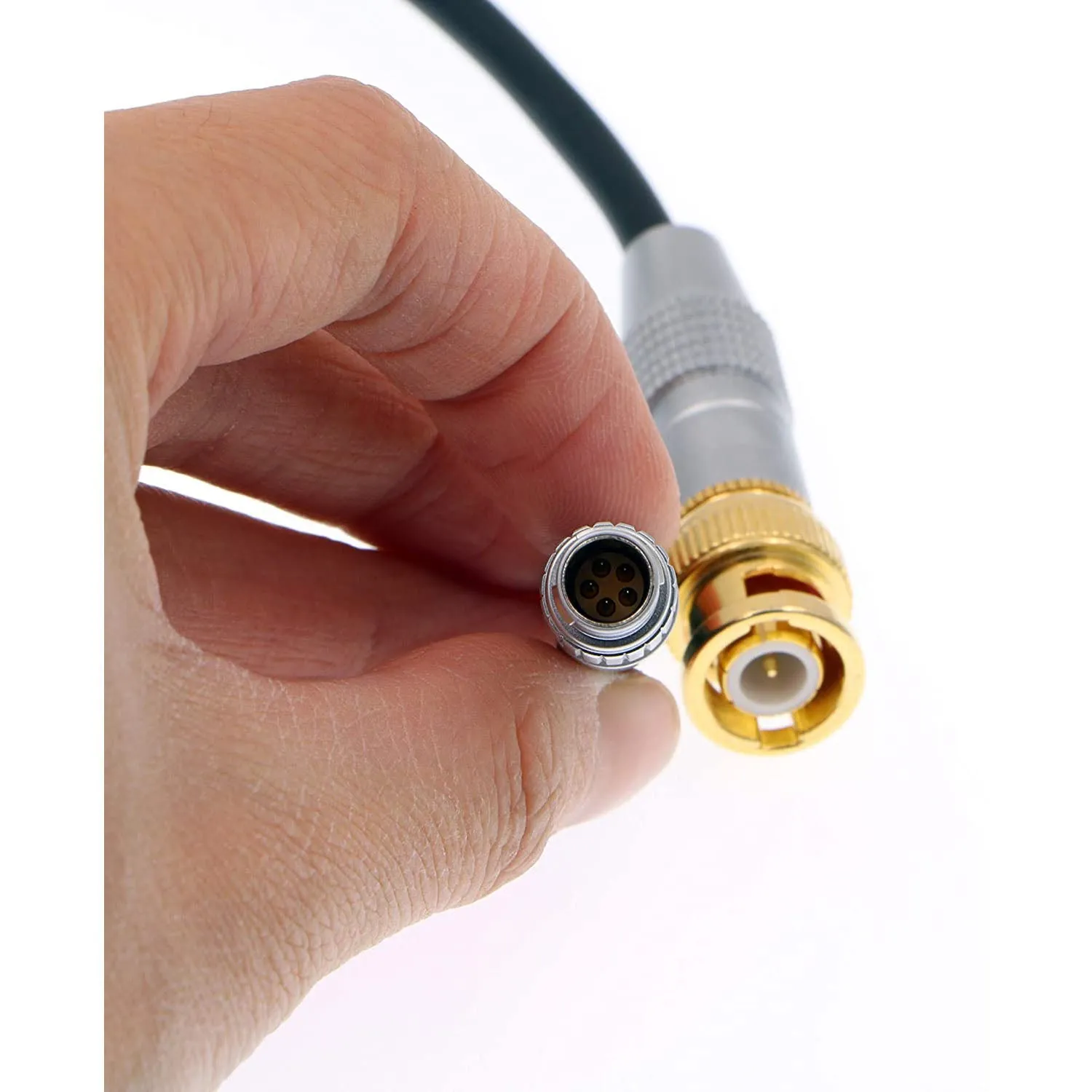 Time Code TC Cable BNC Male to 0B 5 Pin Plug Cable for ARRI Alexa Sound Devices